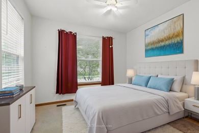Beautiful, move-in ready RANCH home is nestled on one of the on Carillon Lakes 3 Hole Course in Illinois - for sale on GolfHomes.com, golf home, golf lot