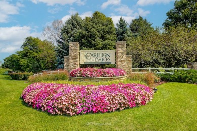 Beautiful, move-in ready RANCH home is nestled on one of the on Carillon Lakes 3 Hole Course in Illinois - for sale on GolfHomes.com, golf home, golf lot