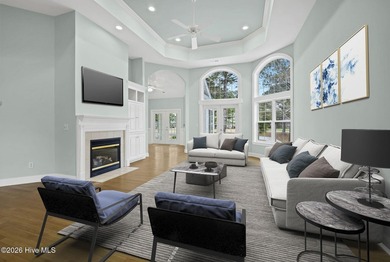 GOLF COURSE LOT WITH POND VIEW!! This 4 bedroom, 3 bathroom home on Magnolia Greens Golf Plantation in North Carolina - for sale on GolfHomes.com, golf home, golf lot