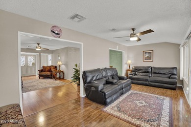 Welcome to your beautifully updated, turnkey furnished home in on Sun City Lakes West and East in Arizona - for sale on GolfHomes.com, golf home, golf lot