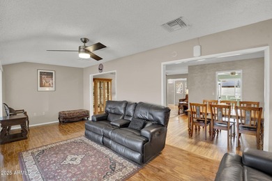 Welcome to your beautifully updated, turnkey furnished home in on Sun City Lakes West and East in Arizona - for sale on GolfHomes.com, golf home, golf lot