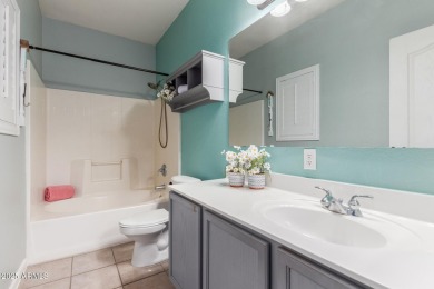 Welcome to this charming single-level home located in the highly on The Golf Club At Johnson Ranch in Arizona - for sale on GolfHomes.com, golf home, golf lot