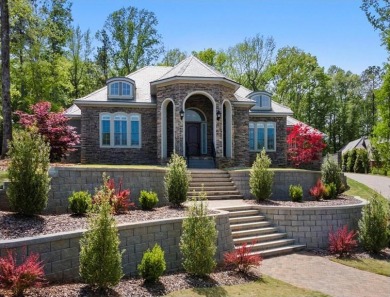 Surrounded by trees, perched on top of a hill is 1514 Ping Court on The Auburn University Club in Alabama - for sale on GolfHomes.com, golf home, golf lot