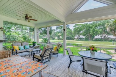 Enjoy sweeping views of Terrapin Point's #5 fairway from this on The Landings Club - Marshwood in Georgia - for sale on GolfHomes.com, golf home, golf lot