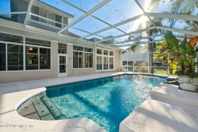 Step into luxury at this beautifully updated brick Pool home on Jacksonville Golf and Country Club in Florida - for sale on GolfHomes.com, golf home, golf lot