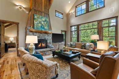 Elegant and distinctive, this Whispering Rock residence offers on Eagle Bend Golf Course in Montana - for sale on GolfHomes.com, golf home, golf lot