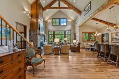 Elegant and distinctive, this Whispering Rock residence offers on Eagle Bend Golf Course in Montana - for sale on GolfHomes.com, golf home, golf lot