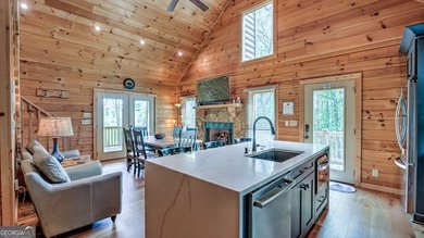 This stunning, like-new 3 Bed/3 Bath mountain retreat offers on White Path Golf Club in Georgia - for sale on GolfHomes.com, golf home, golf lot