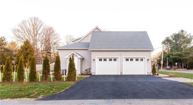 Fall in love with this light and airy NEW CONSTRUCTION custom on Potowomut Golf Club in Rhode Island - for sale on GolfHomes.com, golf home, golf lot