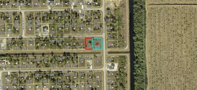 Excellent opportunity with a corner lot that backs up to a canal on Mirror Lakes Golf Club in Florida - for sale on GolfHomes.com, golf home, golf lot