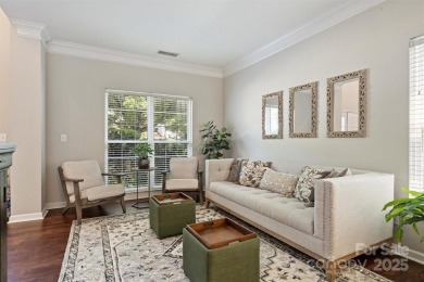 Situated on a premium corner lot backing to the greenway, this on Highland Creek Golf Club in North Carolina - for sale on GolfHomes.com, golf home, golf lot