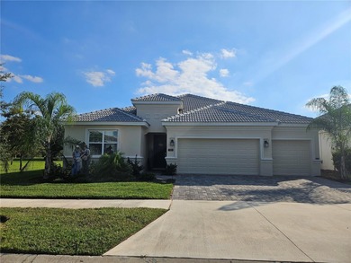 Built in 2024, this 4 bedroom / 3 bathroom Newcastle model on The Oasis Club at Champions Gate in Florida - for sale on GolfHomes.com, golf home, golf lot