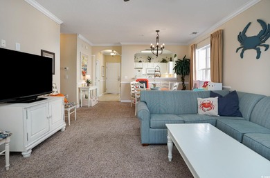 Two-bedroom two bath fully furnished second floor end unit in on Barefoot Resort and Golf Club  in South Carolina - for sale on GolfHomes.com, golf home, golf lot