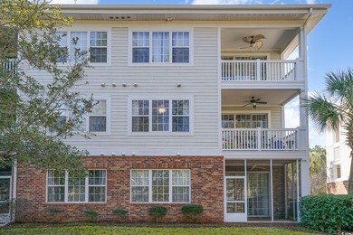 Two-bedroom two bath fully furnished second floor end unit in on Barefoot Resort and Golf Club  in South Carolina - for sale on GolfHomes.com, golf home, golf lot