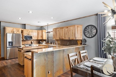 Discover mountain living at its finest in this spacious home on Red Lodge Golf Club in Montana - for sale on GolfHomes.com, golf home, golf lot