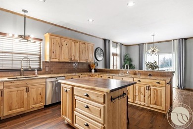 Discover mountain living at its finest in this spacious home on Red Lodge Golf Club in Montana - for sale on GolfHomes.com, golf home, golf lot