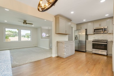 Beautifully renovated from top to bottom, this move-in-ready on Apple Orchard Golf Course in Illinois - for sale on GolfHomes.com, golf home, golf lot