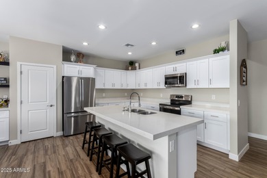 Feel right at home in this beautifully maintained 3-bedroom on Arizona City Golf Club in Arizona - for sale on GolfHomes.com, golf home, golf lot