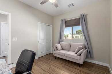 Feel right at home in this beautifully maintained 3-bedroom on Arizona City Golf Club in Arizona - for sale on GolfHomes.com, golf home, golf lot