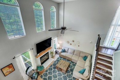 This beautiful Northstone home features 5 bedrooms, 2 back on Northstone Country Club in North Carolina - for sale on GolfHomes.com, golf home, golf lot