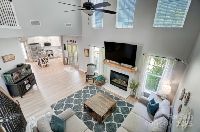 This beautiful Northstone home features 5 bedrooms, 2 back on Northstone Country Club in North Carolina - for sale on GolfHomes.com, golf home, golf lot