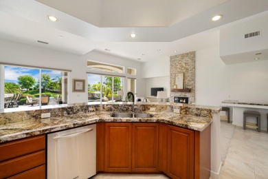 The beautifully relandscaped front yard with faux grass, exotic on Indian Ridge Country Club in California - for sale on GolfHomes.com, golf home, golf lot