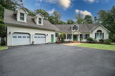 Beautifully nestled in the CUL DE SAC w/2.25 ACRES of seclusion on Piankatank River Golf Course in Virginia - for sale on GolfHomes.com, golf home, golf lot