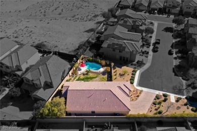 Discover your dream home in this guard-gated golf course on Rhodes Ranch Golf Club in Nevada - for sale on GolfHomes.com, golf home, golf lot