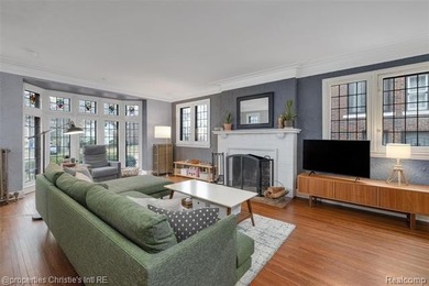 Timeless Tudor architecture and abundant natural light define on Detroit Golf Club  in Michigan - for sale on GolfHomes.com, golf home, golf lot