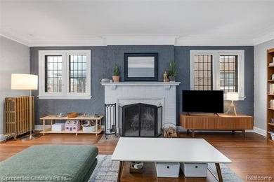 Timeless Tudor architecture and abundant natural light define on Detroit Golf Club  in Michigan - for sale on GolfHomes.com, golf home, golf lot