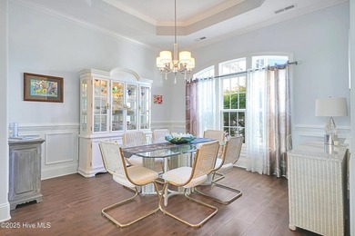 Quality & style combine in this stunning home built by Barker & on Compass Pointe Golf Course in North Carolina - for sale on GolfHomes.com, golf home, golf lot