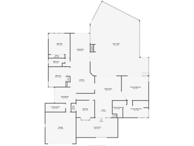 **Beautiful single story split floor plan at the end of a on East Lake Woodlands Country Club in Florida - for sale on GolfHomes.com, golf home, golf lot