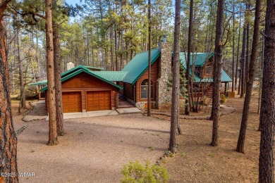 Experience timeless charm and mountain serenity in this fully on White Mountain Country Club in Arizona - for sale on GolfHomes.com, golf home, golf lot