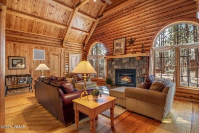 Experience timeless charm and mountain serenity in this fully on White Mountain Country Club in Arizona - for sale on GolfHomes.com, golf home, golf lot