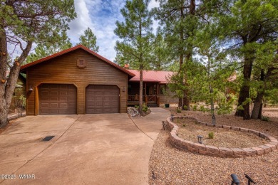 Welcome to your Pinterest perfect log cabin in Show Low's on Torreon Golf Club in Arizona - for sale on GolfHomes.com, golf home, golf lot