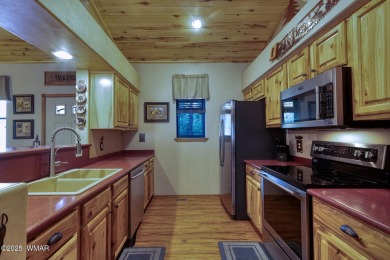 Welcome to your Pinterest perfect log cabin in Show Low's on Torreon Golf Club in Arizona - for sale on GolfHomes.com, golf home, golf lot