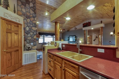 Welcome to your Pinterest perfect log cabin in Show Low's on Torreon Golf Club in Arizona - for sale on GolfHomes.com, golf home, golf lot