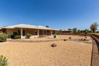 Beautifully maintained single-story home at the head of Sun City on Union Hills Country Club in Arizona - for sale on GolfHomes.com, golf home, golf lot