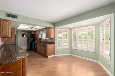 Beautifully maintained single-story home at the head of Sun City on Union Hills Country Club in Arizona - for sale on GolfHomes.com, golf home, golf lot