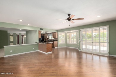 Beautifully maintained single-story home at the head of Sun City on Union Hills Country Club in Arizona - for sale on GolfHomes.com, golf home, golf lot