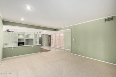 Beautifully maintained single-story home at the head of Sun City on Union Hills Country Club in Arizona - for sale on GolfHomes.com, golf home, golf lot