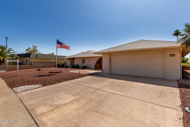 Beautifully maintained single-story home at the head of Sun City on Union Hills Country Club in Arizona - for sale on GolfHomes.com, golf home, golf lot