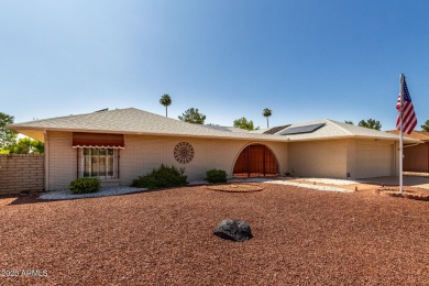 Beautifully maintained single-story home at the head of Sun City on Union Hills Country Club in Arizona - for sale on GolfHomes.com, golf home, golf lot