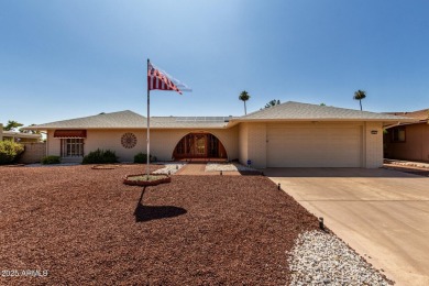 Beautifully maintained single-story home at the head of Sun City on Union Hills Country Club in Arizona - for sale on GolfHomes.com, golf home, golf lot