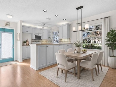 Welcome to this charming 2-bedroom, 2-bath first-floor corner on The American Golf Club in Florida - for sale on GolfHomes.com, golf home, golf lot