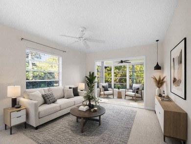 Welcome to this charming 2-bedroom, 2-bath first-floor corner on The American Golf Club in Florida - for sale on GolfHomes.com, golf home, golf lot