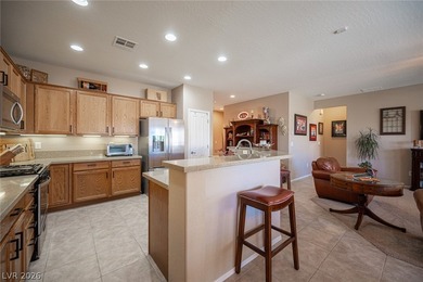 Stunning single-story home in Sun City Aliante! Beautifully on Aliante Golf Club in Nevada - for sale on GolfHomes.com, golf home, golf lot