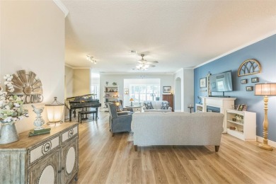 This St. James floor plan backing on the 10th tee of the Kings on Kings Ridge Golf Club in Florida - for sale on GolfHomes.com, golf home, golf lot