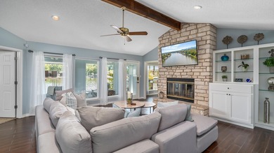 Discover your dream lakefront retreat on the premier stretch of on Packsaddle Country Club in Texas - for sale on GolfHomes.com, golf home, golf lot