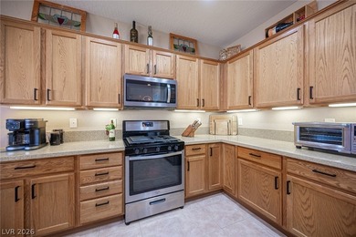 Stunning single-story home in Sun City Aliante! Beautifully on Aliante Golf Club in Nevada - for sale on GolfHomes.com, golf home, golf lot